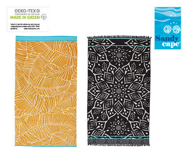 Terry Jacquard Beach Towel