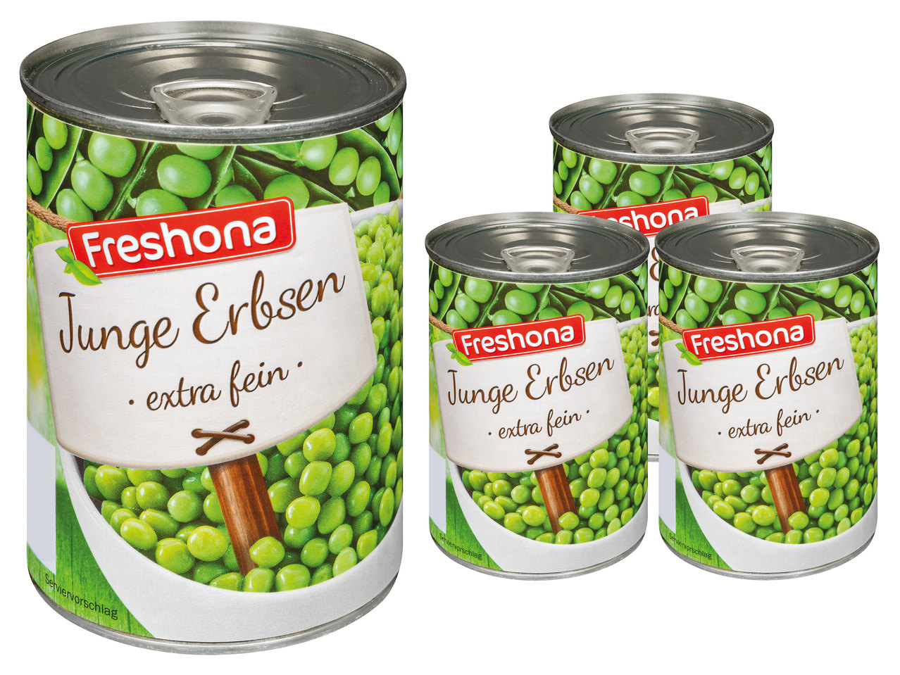 FRESHONA Junge Erbsen