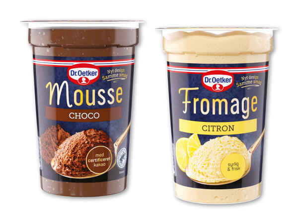 Dr. Oetker fromage eller mousse