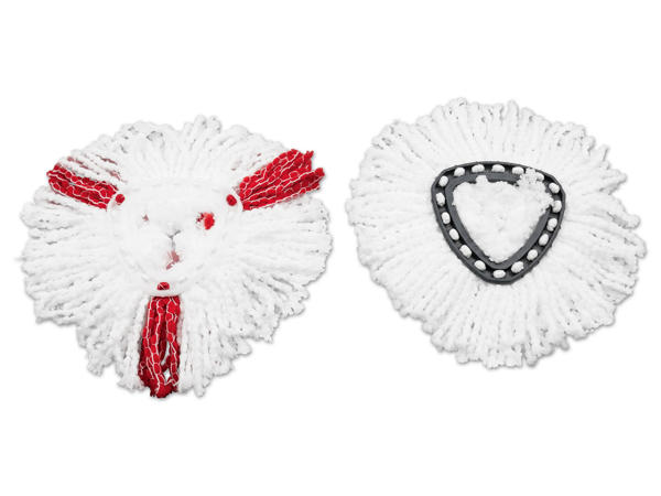 Ersatzwischmopp „Easy Wring & Clean", 2-teiliges Set