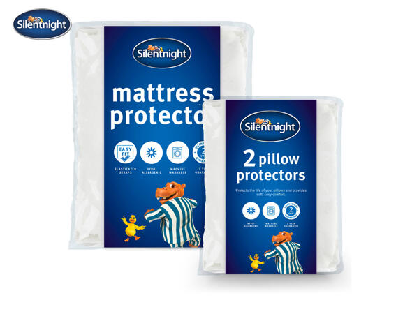 Silentnight Essentials Quilted Pillow Protectors