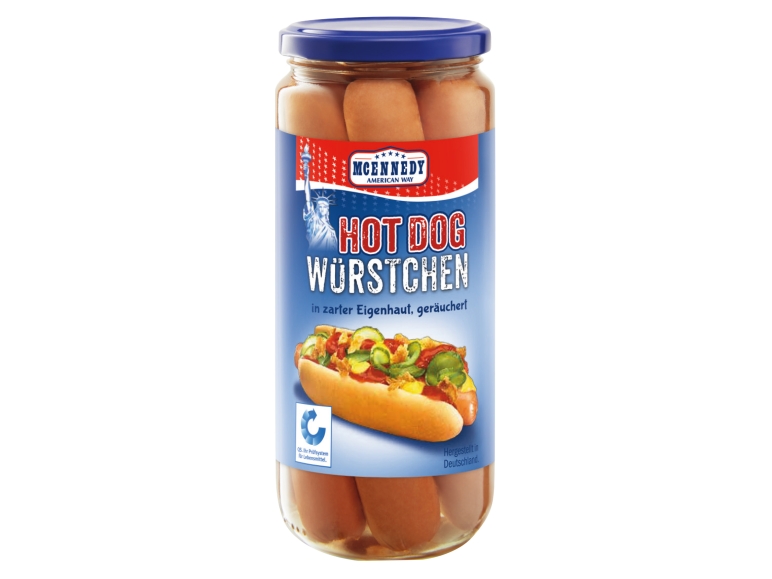 MCENNEDY Hot Dog Würstchen
