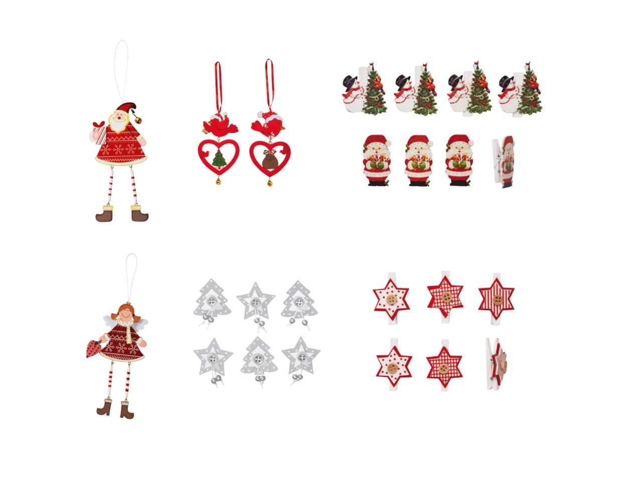MELINERA Wooden Christmas Decoration