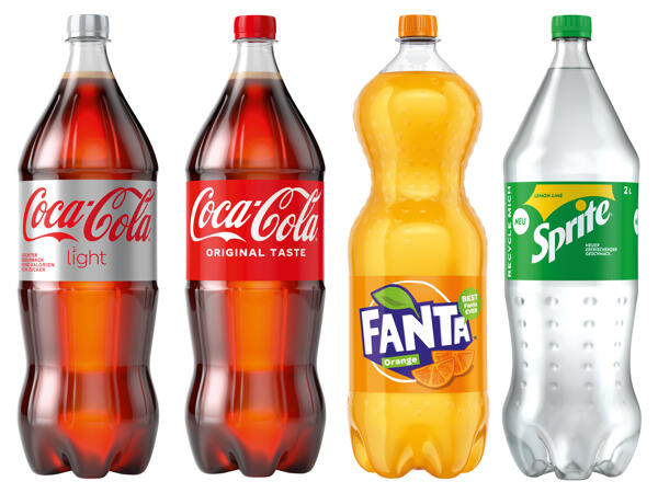 Coca Cola/Fanta/Sprite Limonade