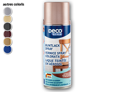 Laque teintée en aérosol DECO STYLE(R)
