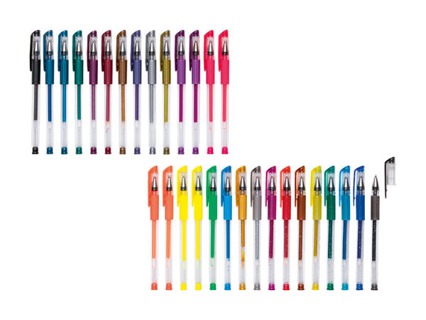 Stylos à encre gel, lot de 30