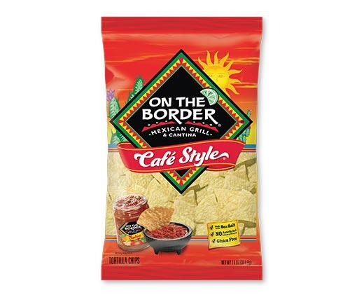 On The Border Cafe Style Tortilla Chips