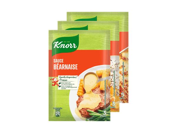 Sauces Knorr, pack de 3