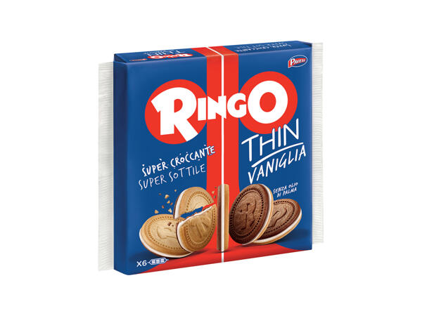 "Thin Vanilla" Ringo Biscuits