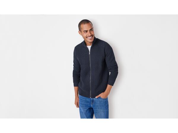 Men's Zip-Up Cardigan