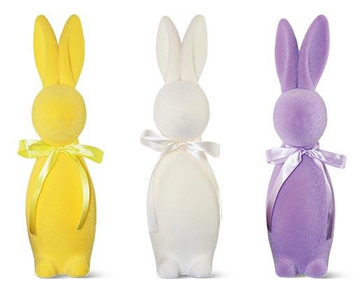 Huntington Home Flocked Bunny