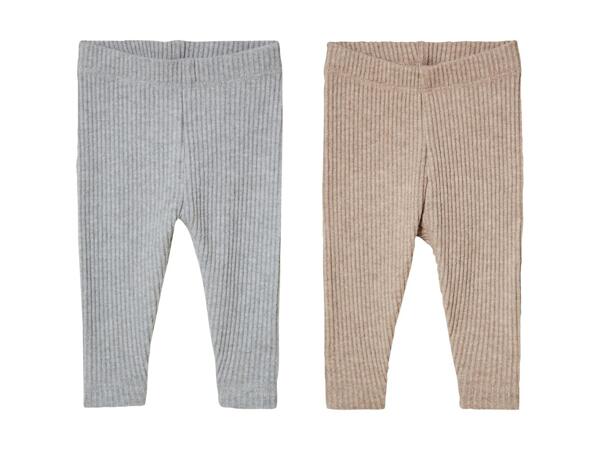 LUPILU(R) Ribstrikkede leggings
