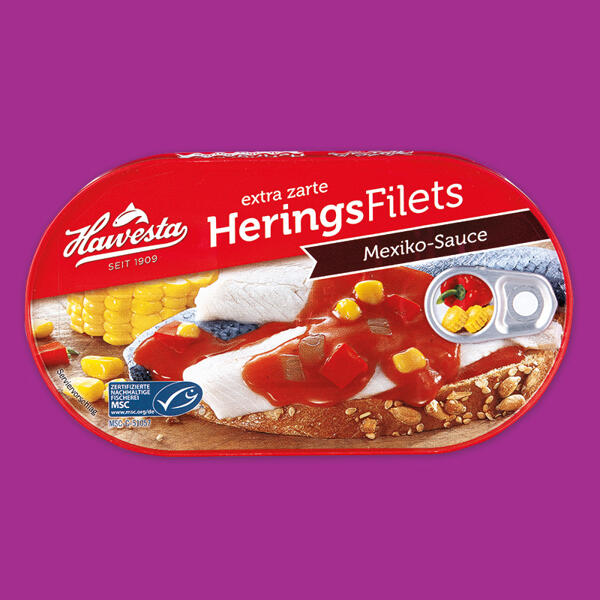 Extra zarte Heringsfilets