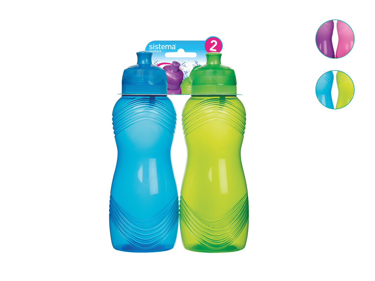 Sistema(R) Water Bottles1
