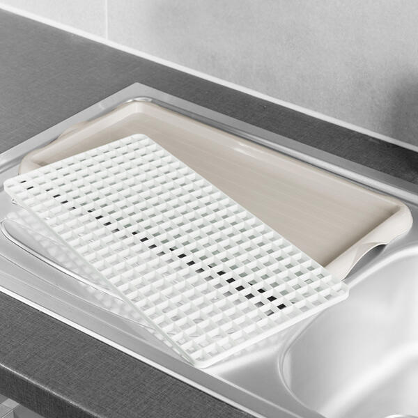 Spülbeckeneinlage mit Abtropfschale 2-teilig