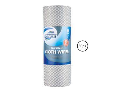 Cloth Wipes On Roll 50pk