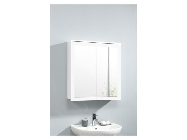 Mirrored bathroom cabinet