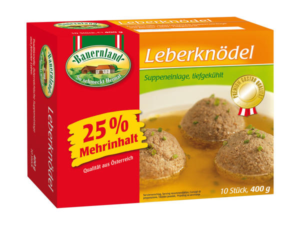 BAUERNLAND Leberknödel