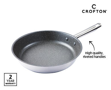 Home Cook Stainless Steel Frying Pan 28cm