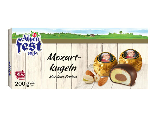 Alpenfest Marzipan Pralines