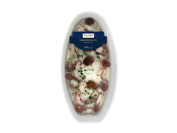ITALIAMO Blækspruttecarpaccio