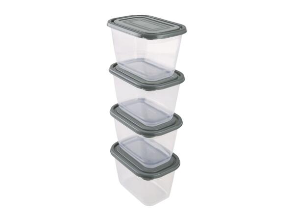 Livarno Home Food Storage Containers - Set of 4
