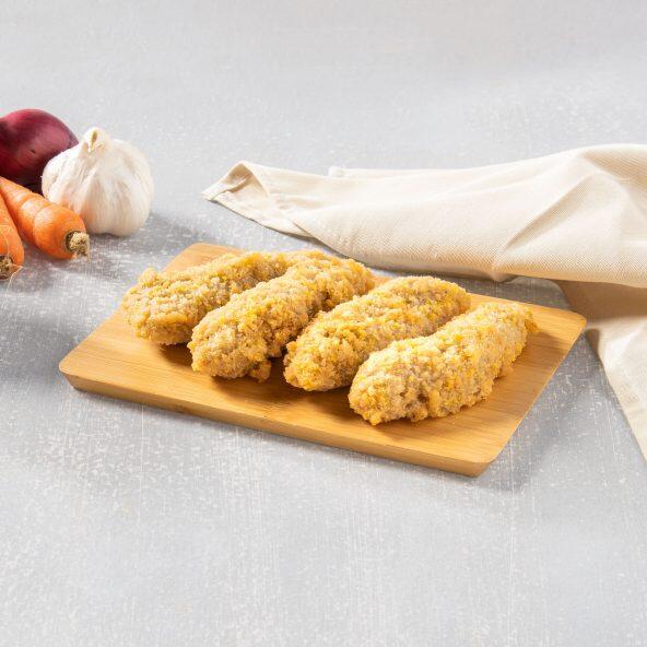 Gepaneerde vegetarische haasjes