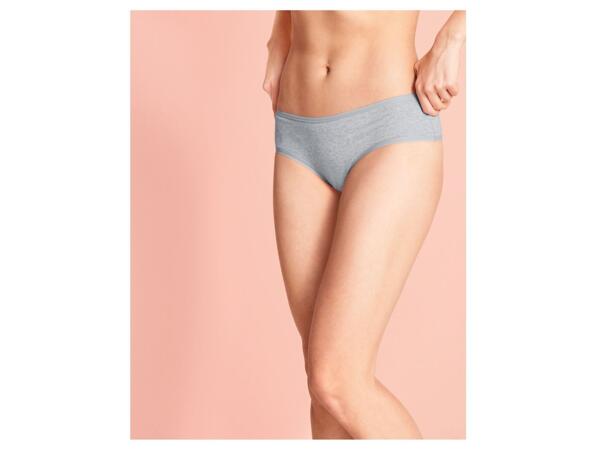 Ladies' Hipster Briefs with Organic Cotton