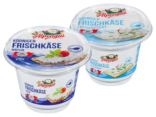 ALPENGUT Körniger Frischkäse