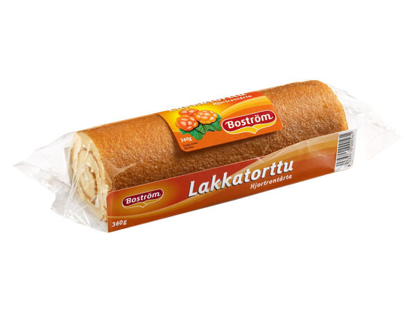 Boström hjortronrulltårta