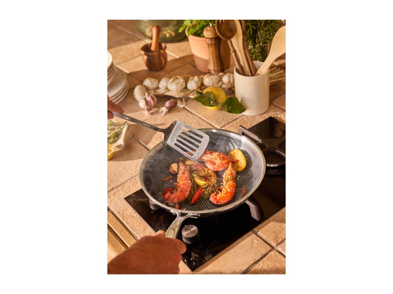 Silvercrest 28cm Premium Stainless Steel Frying Pan