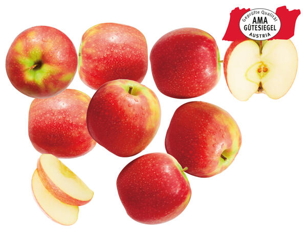 Äpfel rot aus Österreich
