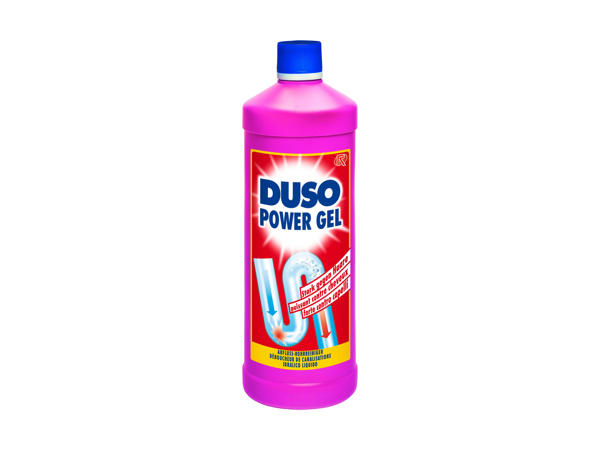 Power gel débouche tuyau Duso