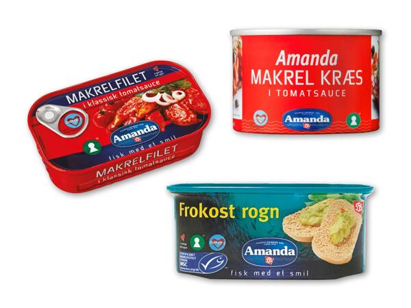 AMANDA Fisk på dåse