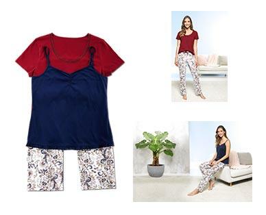 Serra 
 Ladies' 3-Piece Pajama Set