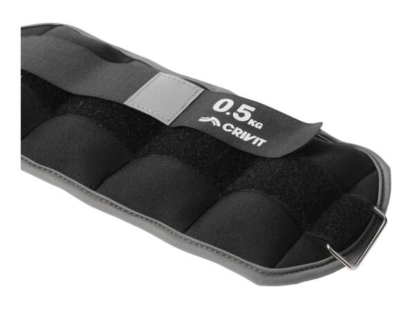 CRIVIT Ankle Weights, 2x 0.5kg
