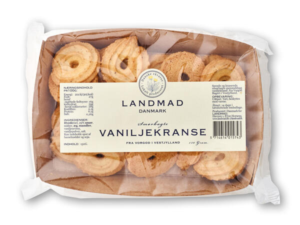 Landmad smørbagte småkager