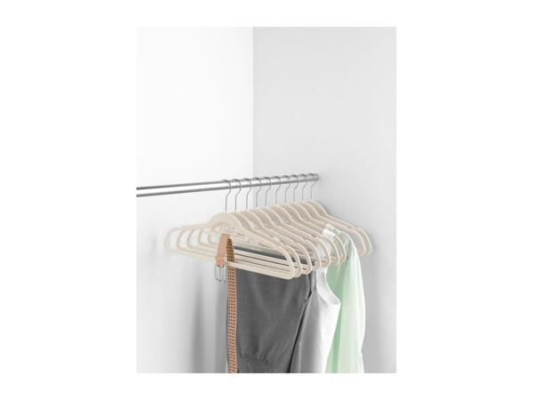Livarno Home Coat Hangers - 10 pack Beige