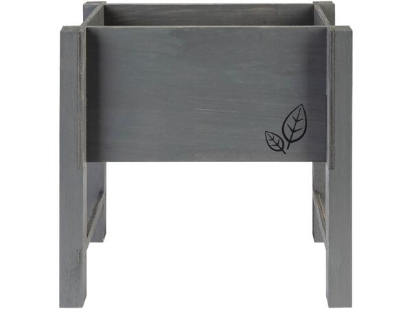 Raised planter box for herbs