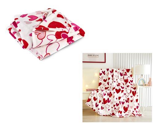 Huntington Home 
 Valentine's Plush Throw