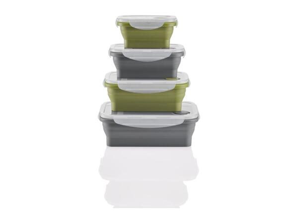 Ernesto Collapsible Food Storage Containers - Set of 4