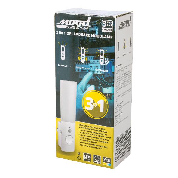 Lampe de secours rechargeable