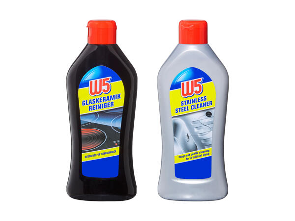 Nettoyant vitrocéramique & nettoyant acier inox