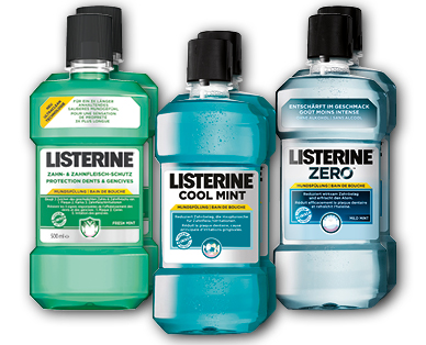 Solution pour bain de bouche LISTERINE(R)