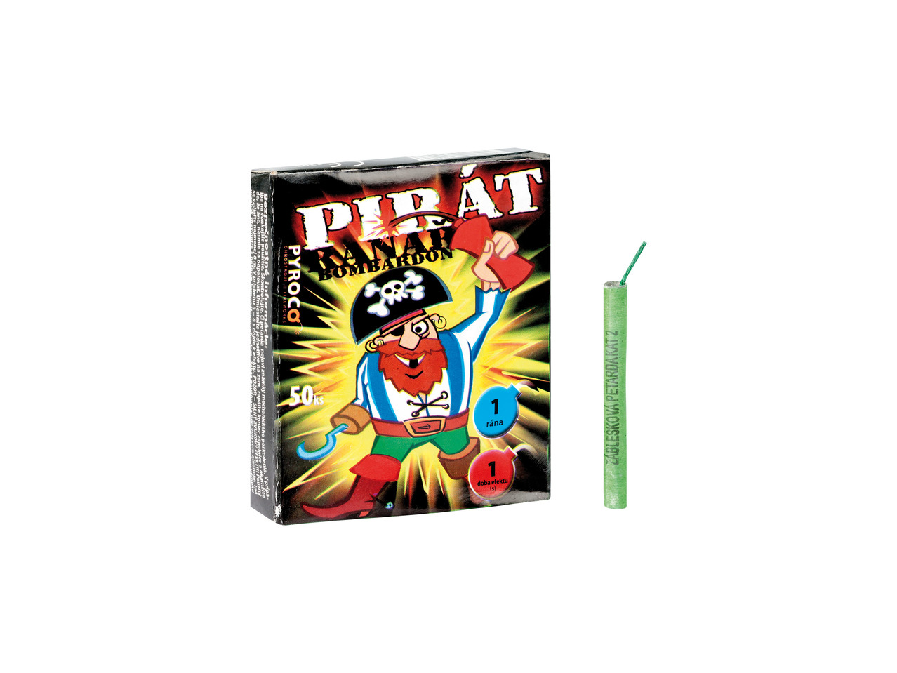 "Pirát" petardy