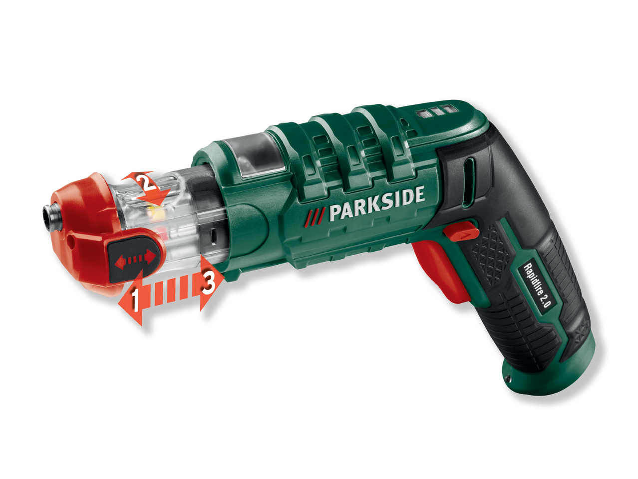 PARKSIDE(R) Batteridreven bitsskruetrækker