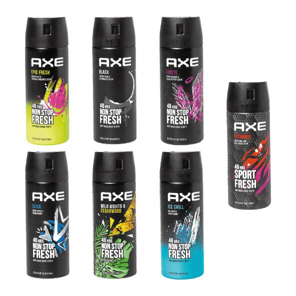 AXE(R) 				Deodorant, 3 st.