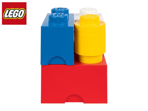 Lego(R) Storage Bricks - 4 piece set