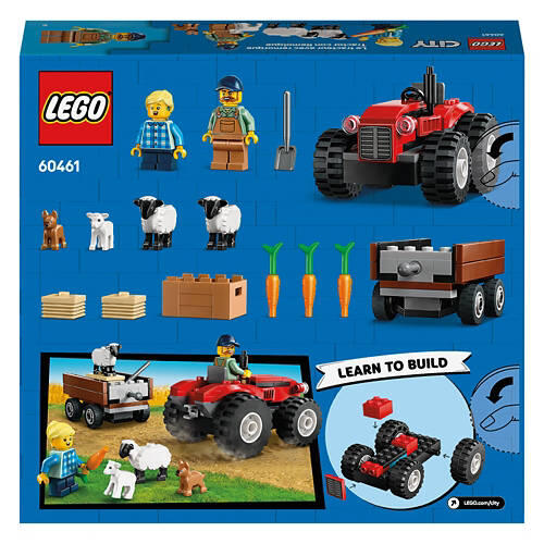 Tractor with Trailer Building Blocks, 116 piece