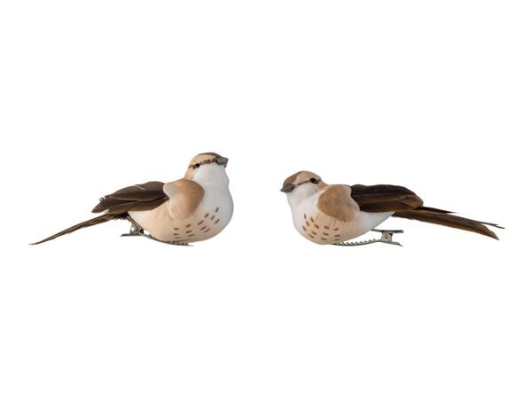 Livarno Home Bird Decorative Clips - 6 Pack